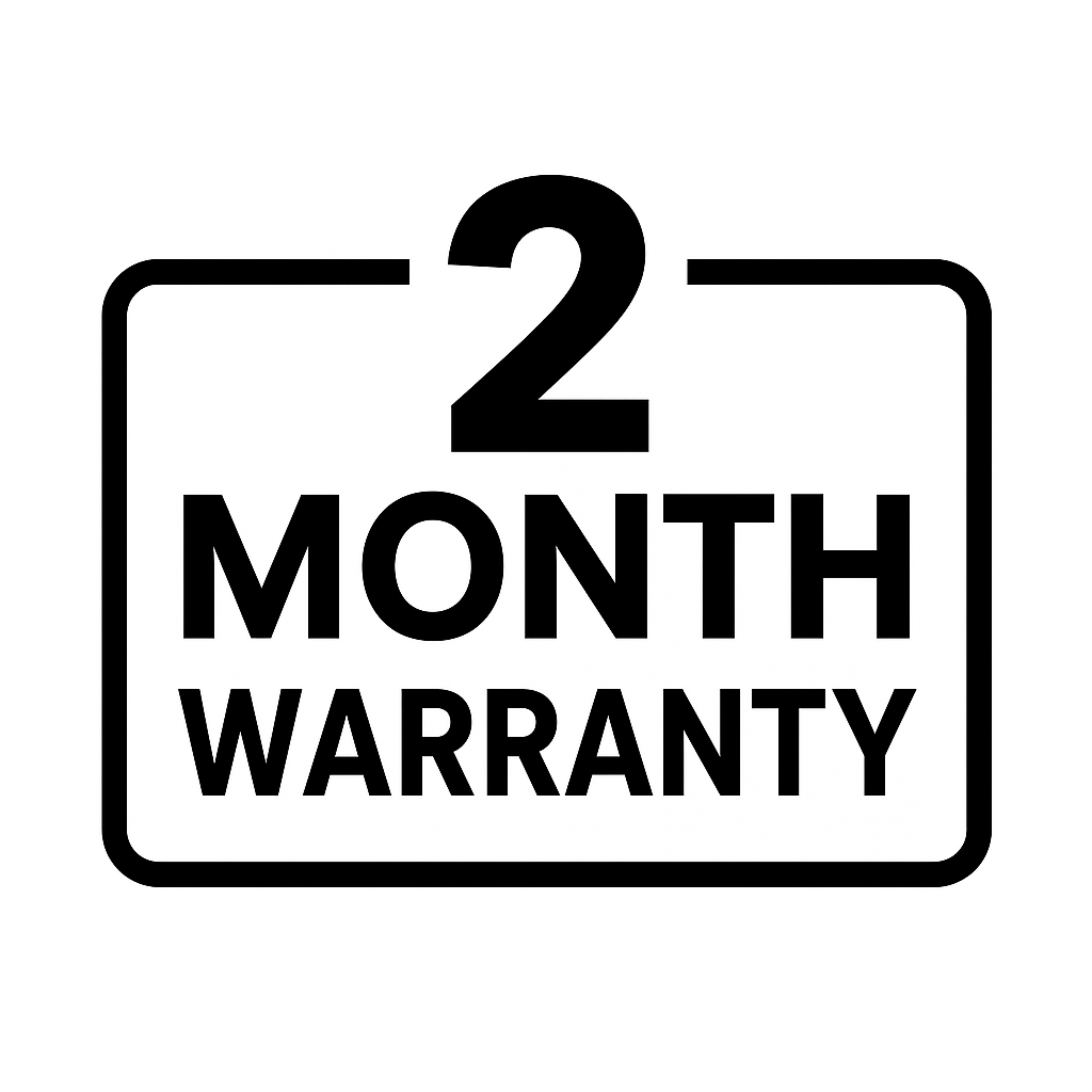 ✅ 2-Month Extended Warranty Guarantee