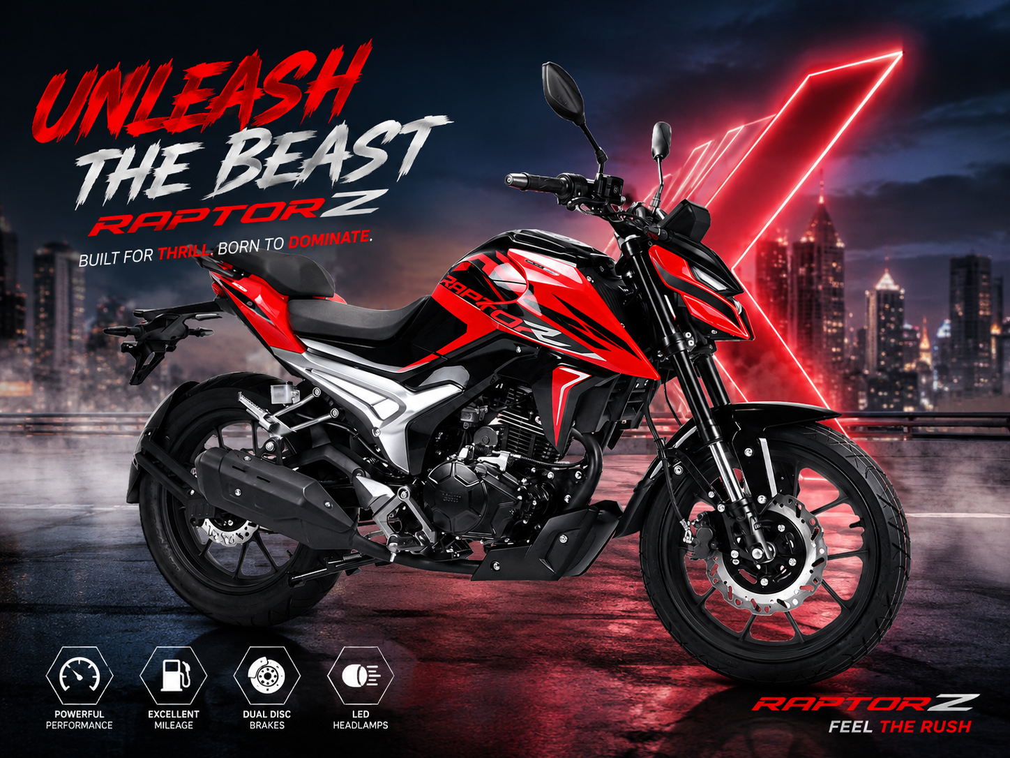 Royal GPX Raptor Plus RZ 200